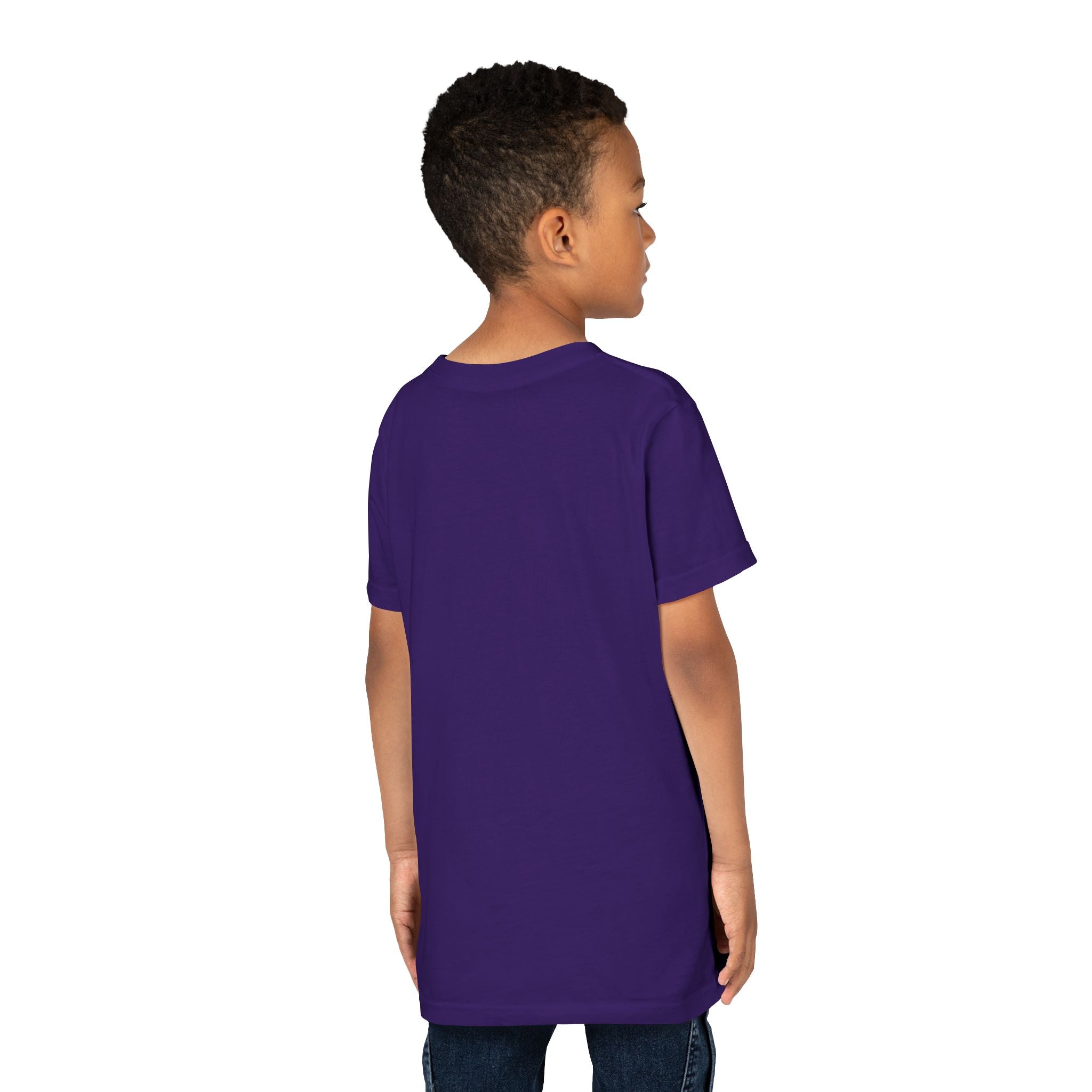 Youth Tee — Neon Drip Planet Space Graphic