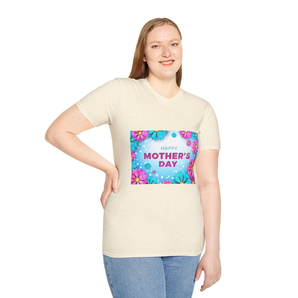 Mother's Day Floral T-Shirt — Happy Mother's Day Celebration Tee