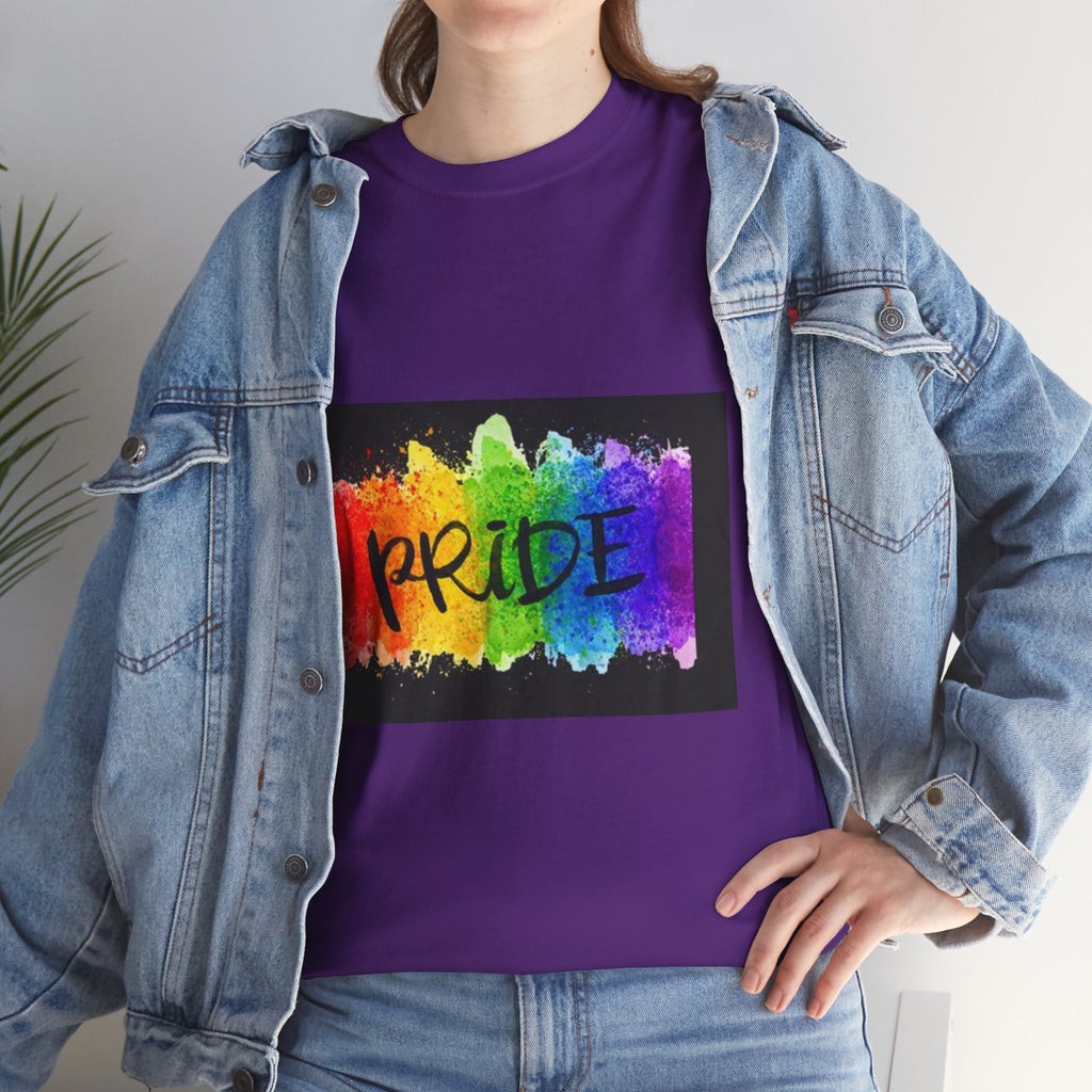 Pride Rainbow Paint Splash T-Shirt