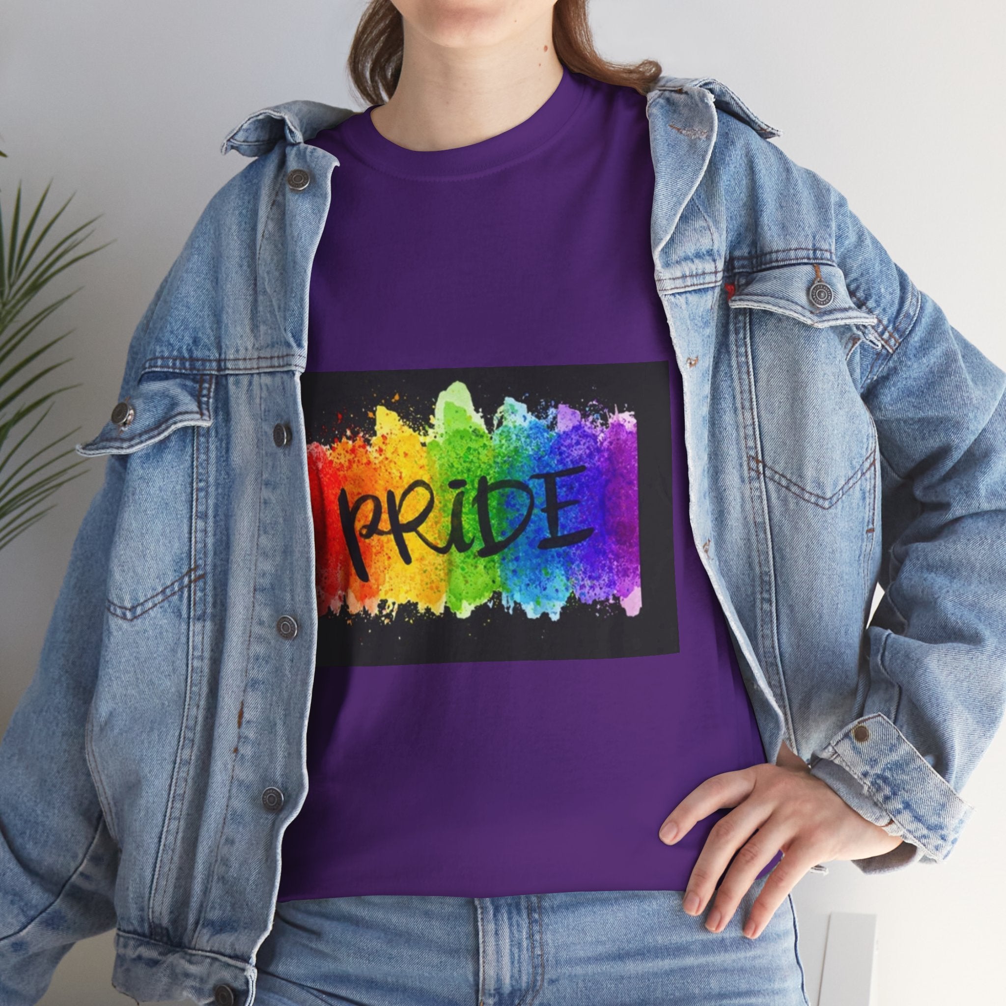 Pride Rainbow Paint Splash T-Shirt