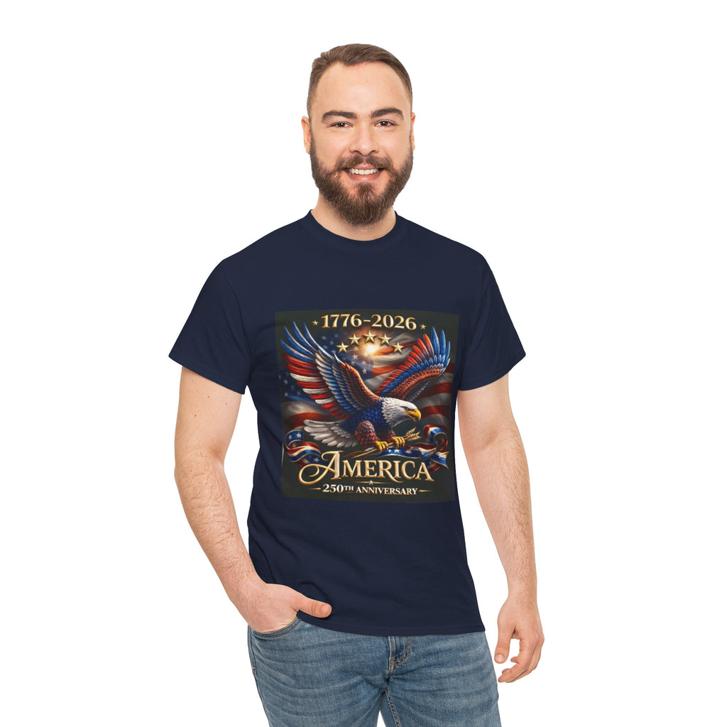 America 250th Anniversary T-Shirt — 1776–2026 Patriotic Eagle Tee