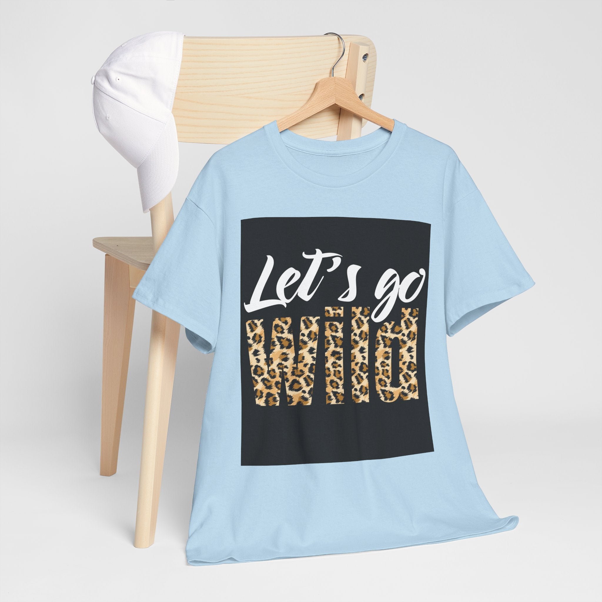 Let's Go Wild Leopard Graphic Tee