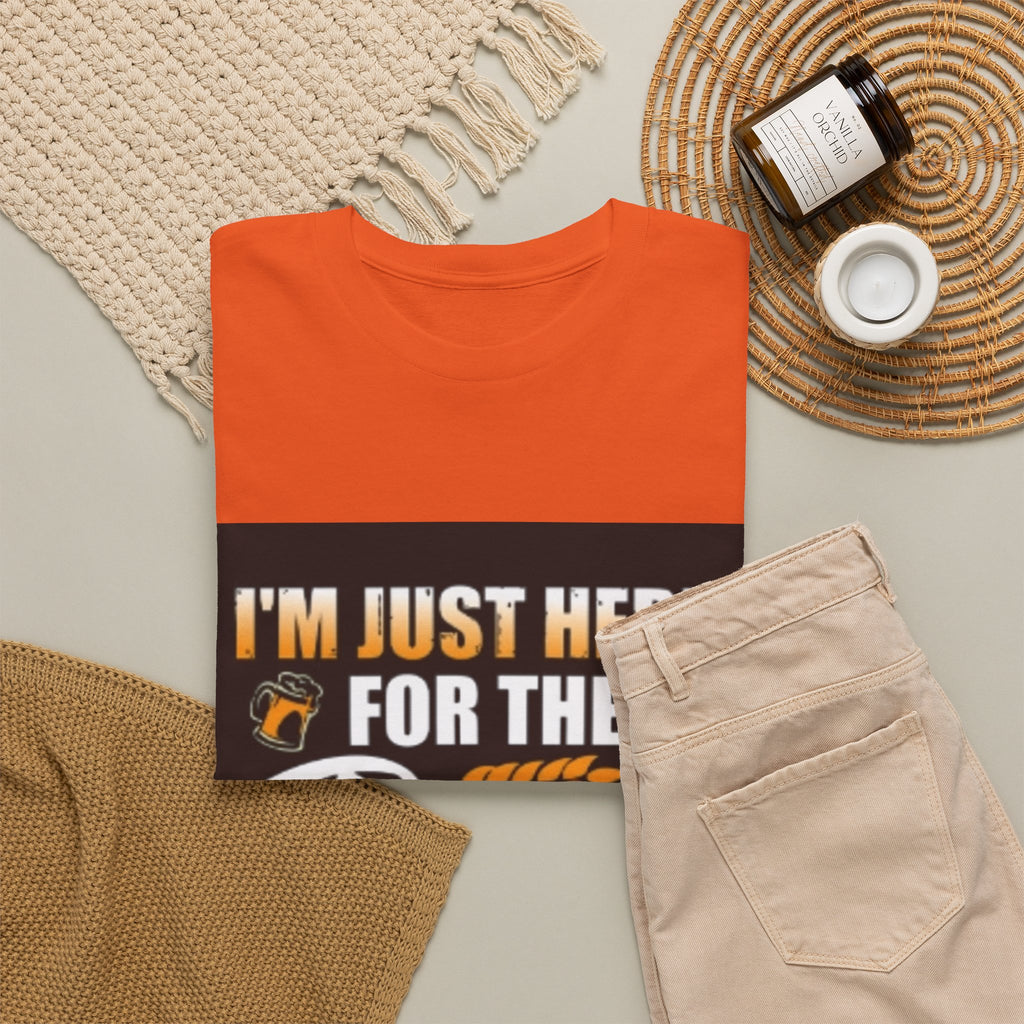 I'm Just Here for the Beer T-Shirt — Funny Beer Drinking Tee for Parties & Oktoberfest