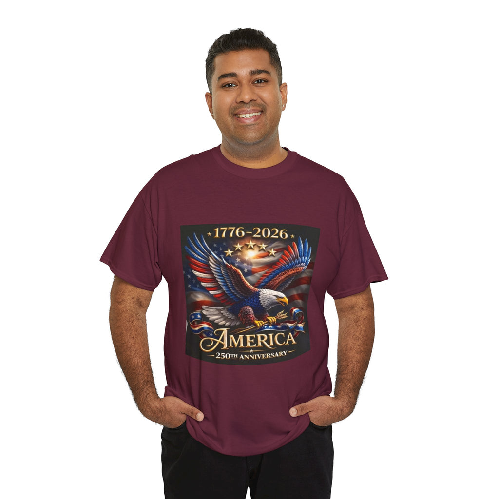 America 250th Anniversary T-Shirt — 1776–2026 Patriotic Eagle Tee