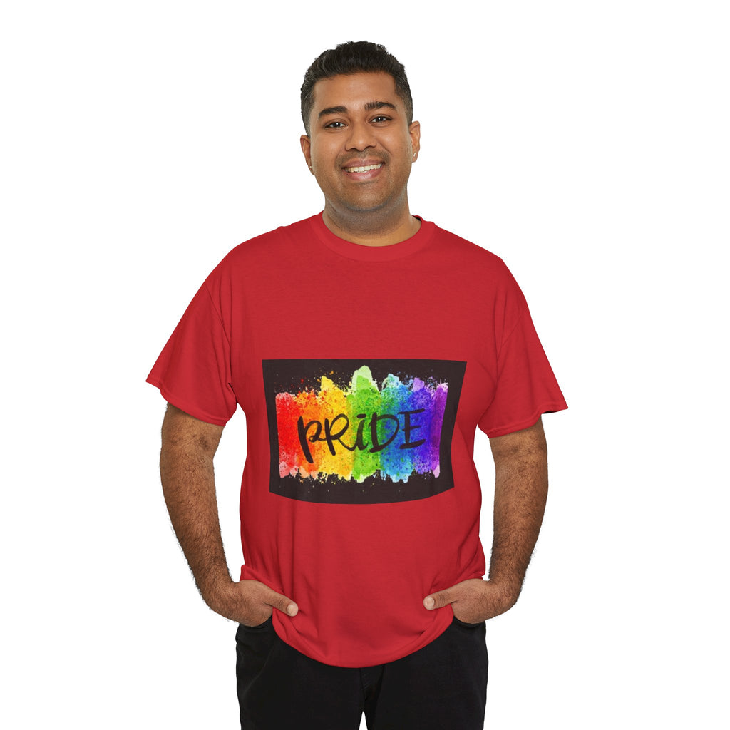 Pride Rainbow Paint Splash T-Shirt
