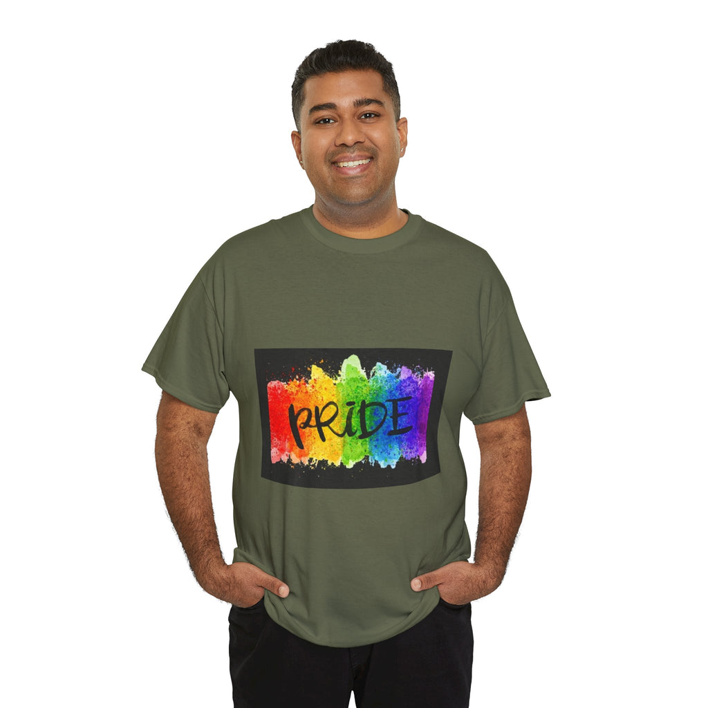 Pride Rainbow Paint Splash T-Shirt