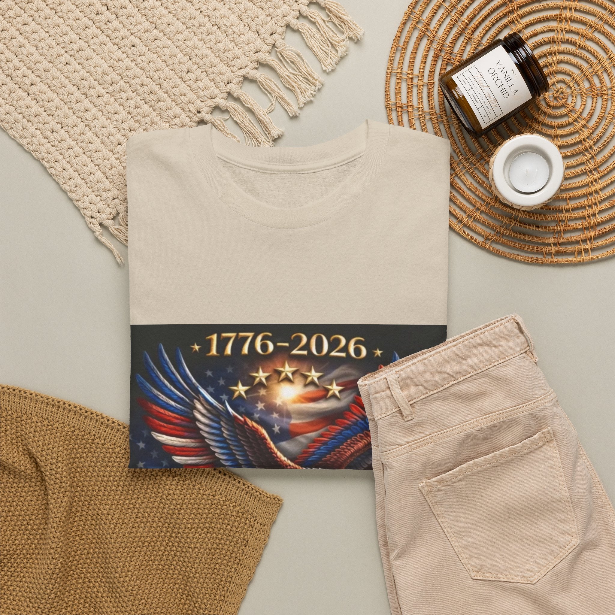 America 250th Anniversary T-Shirt — 1776–2026 Patriotic Eagle Tee