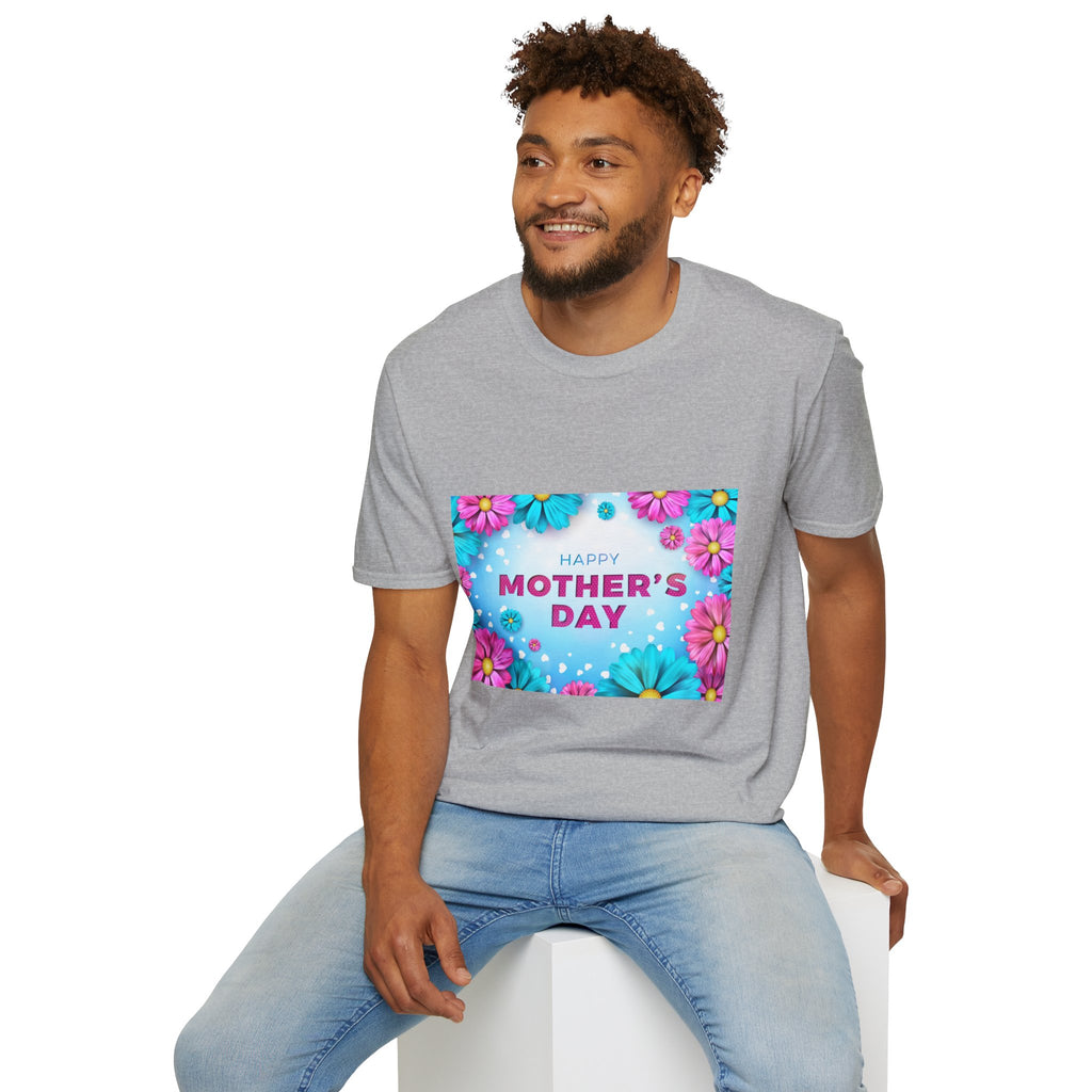 Mother's Day Floral T-Shirt — Happy Mother's Day Celebration Tee
