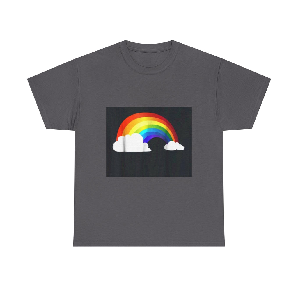 Rainbow Clouds T-Shirt — Bright Pride Graphic Tee
