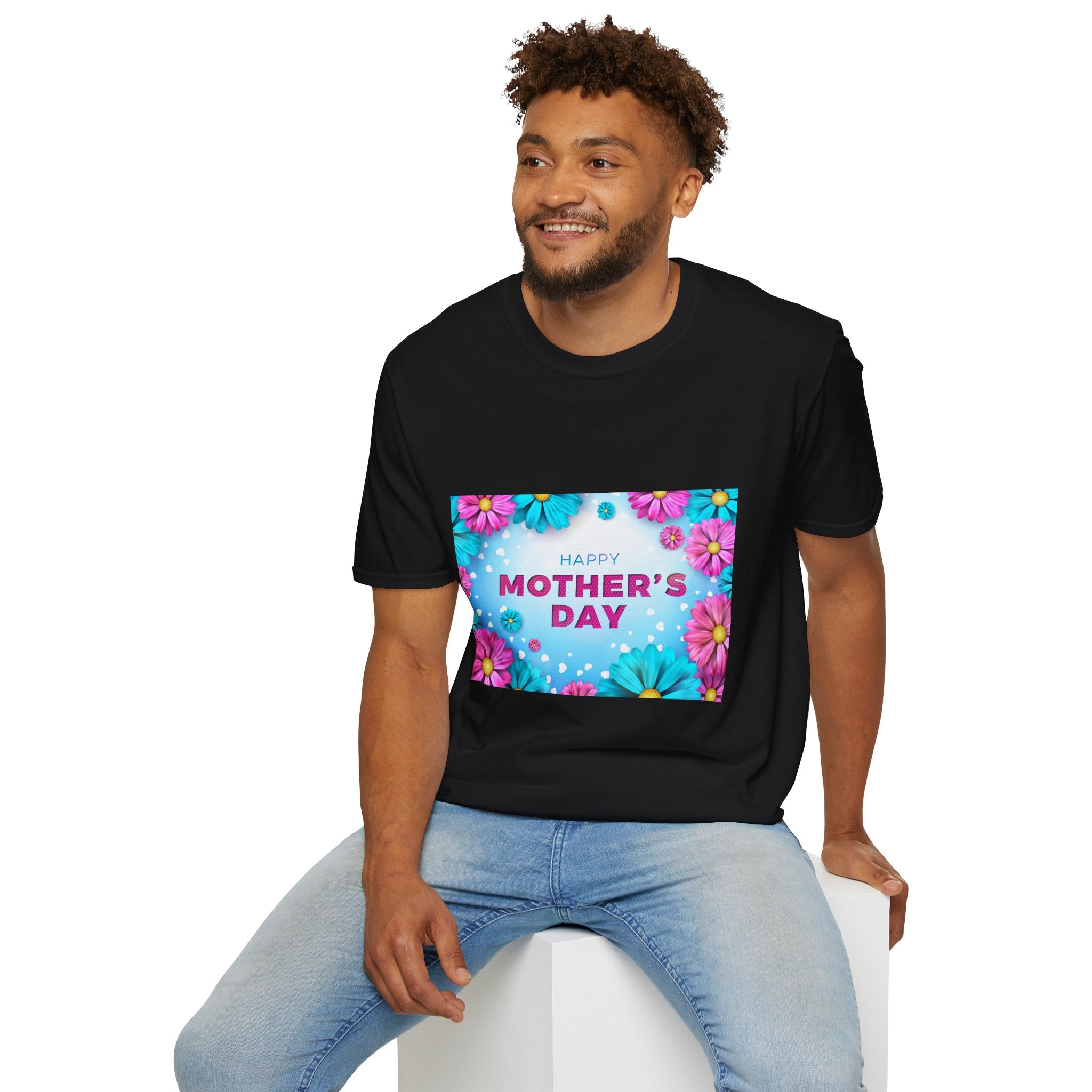 Mother's Day Floral T-Shirt — Happy Mother's Day Celebration Tee