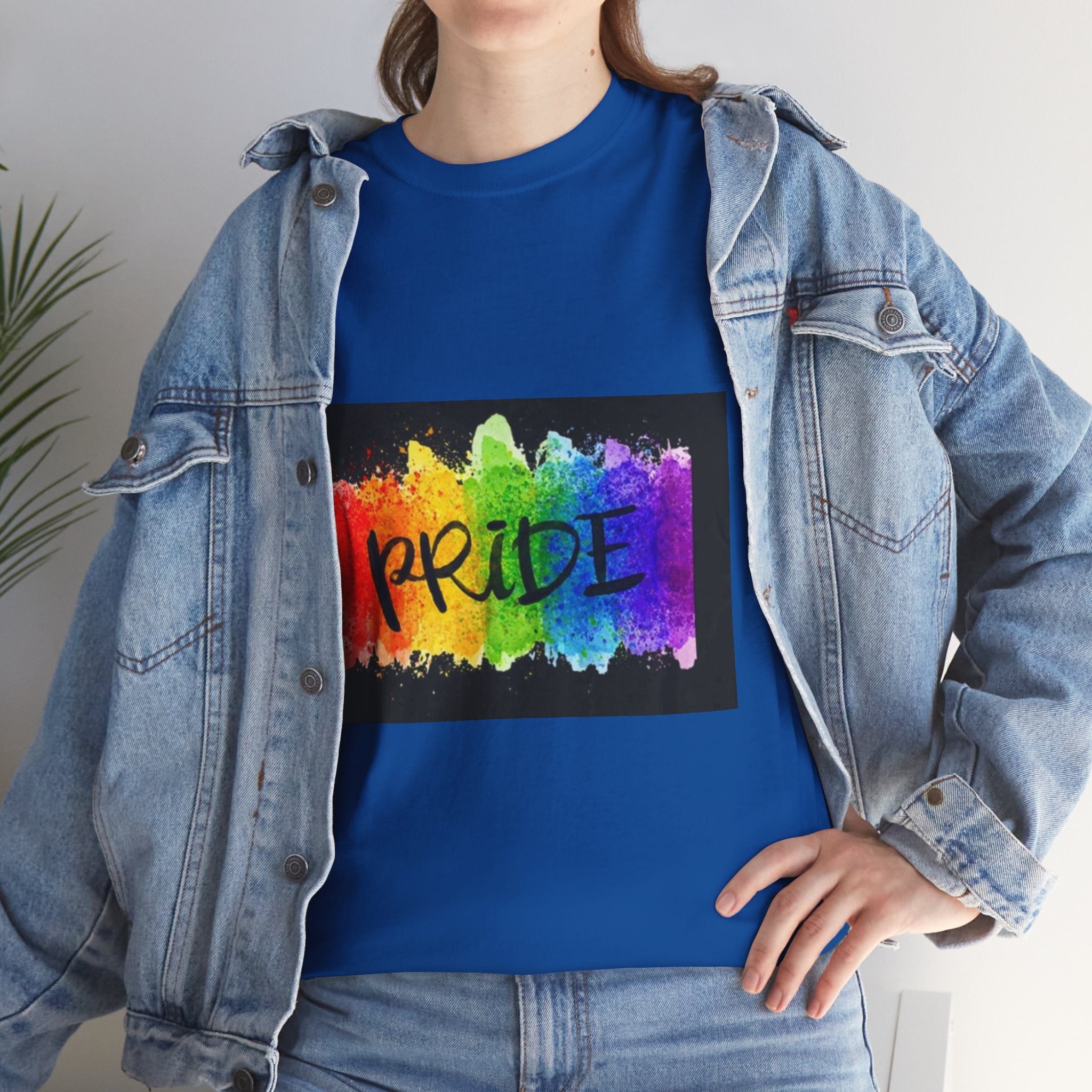 Pride Rainbow Paint Splash T-Shirt