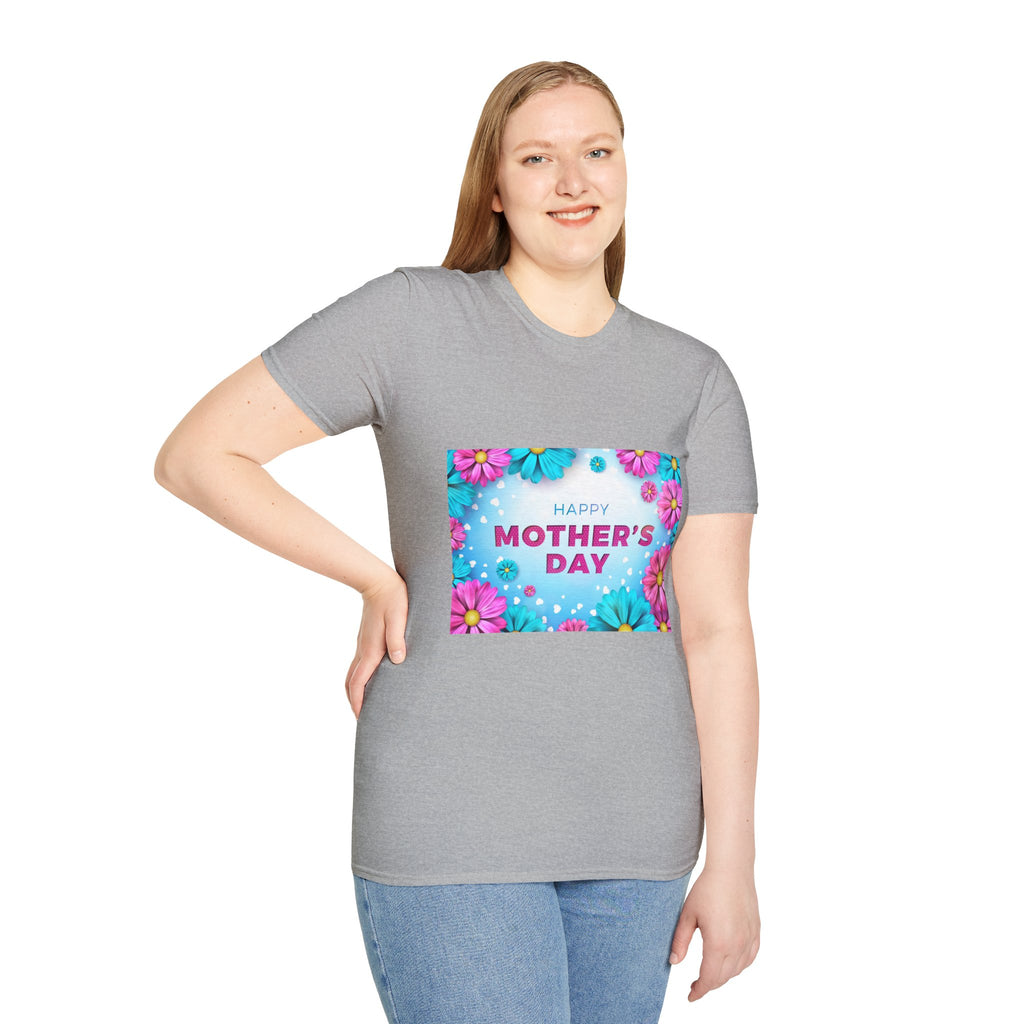 Mother's Day Floral T-Shirt — Happy Mother's Day Celebration Tee