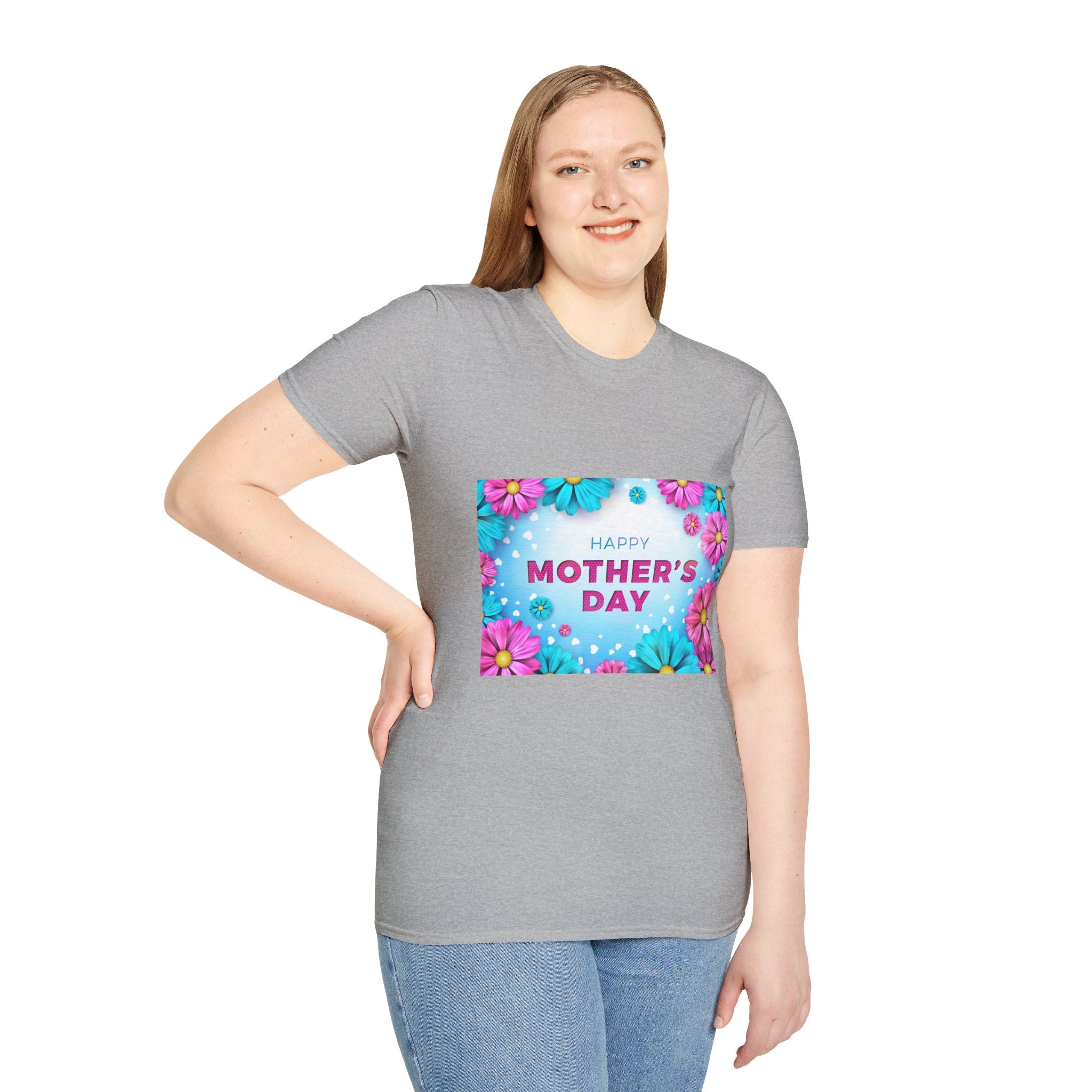 Mother's Day Floral T-Shirt — Happy Mother's Day Celebration Tee