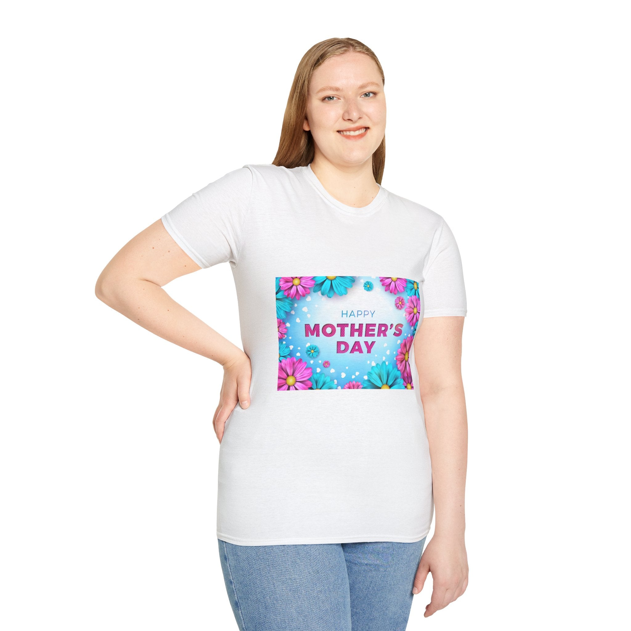 Mother's Day Floral T-Shirt — Happy Mother's Day Celebration Tee