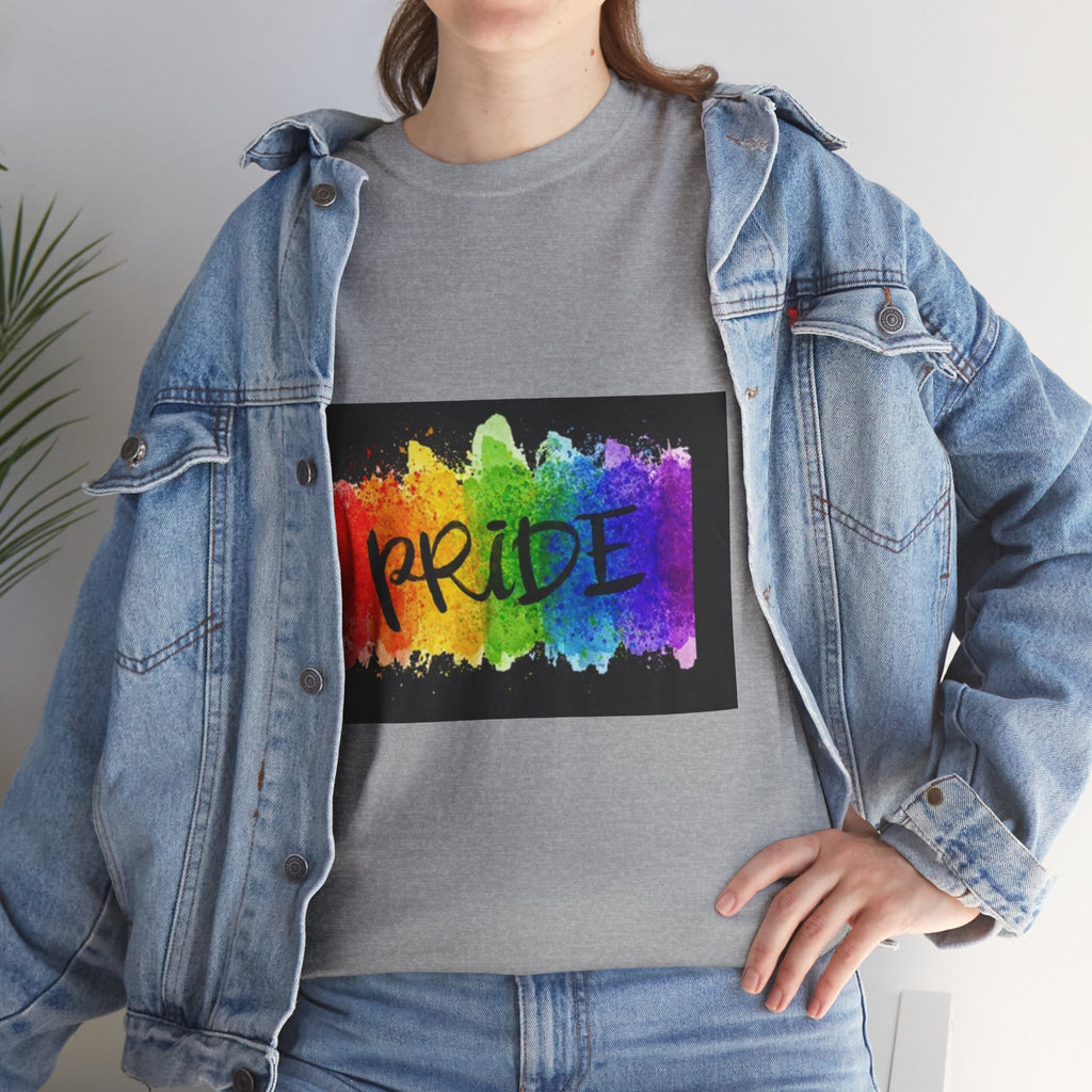 Pride Rainbow Paint Splash T-Shirt