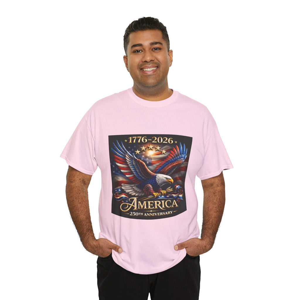 America 250th Anniversary T-Shirt — 1776–2026 Patriotic Eagle Tee