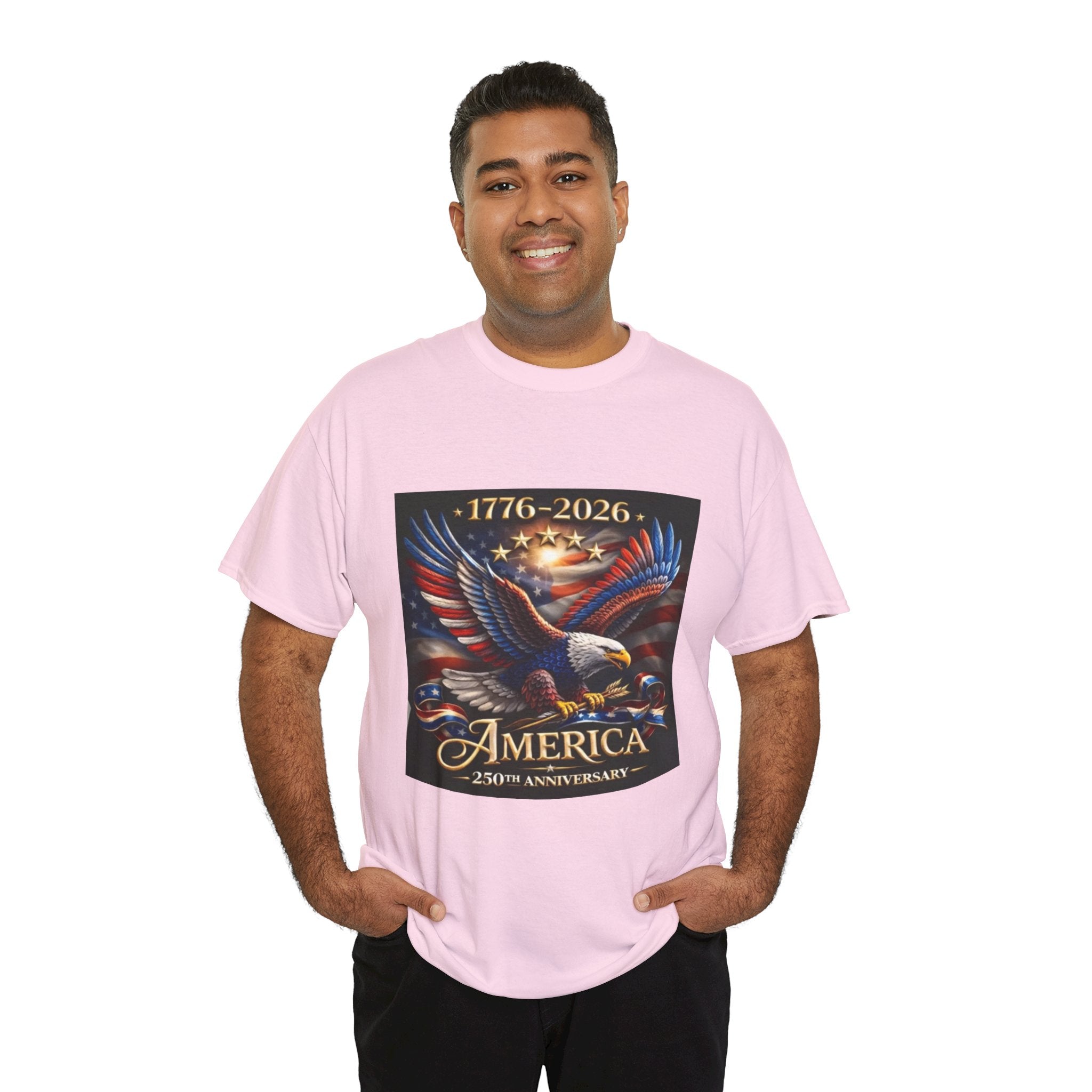America 250th Anniversary T-Shirt — 1776–2026 Patriotic Eagle Tee