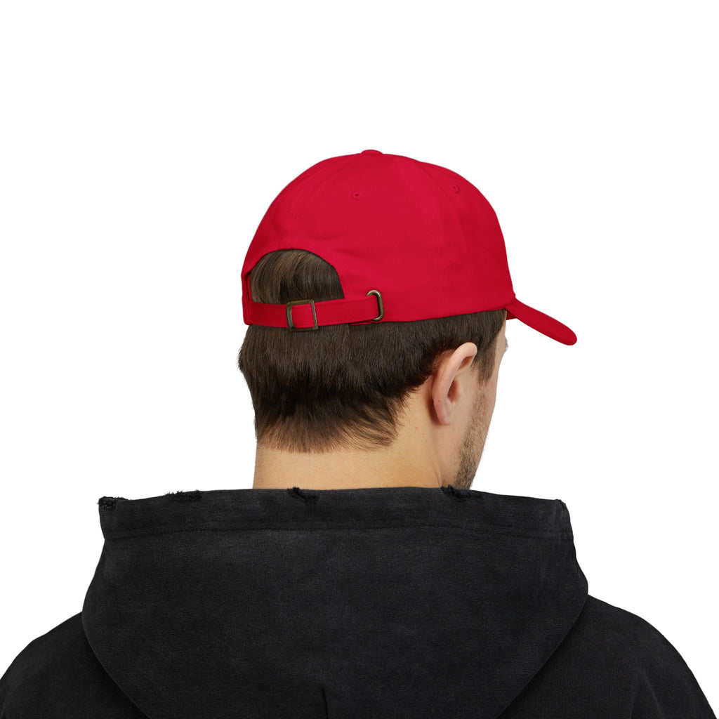Dad Cap — Embroidered Rainbow Patch Baseball Hat