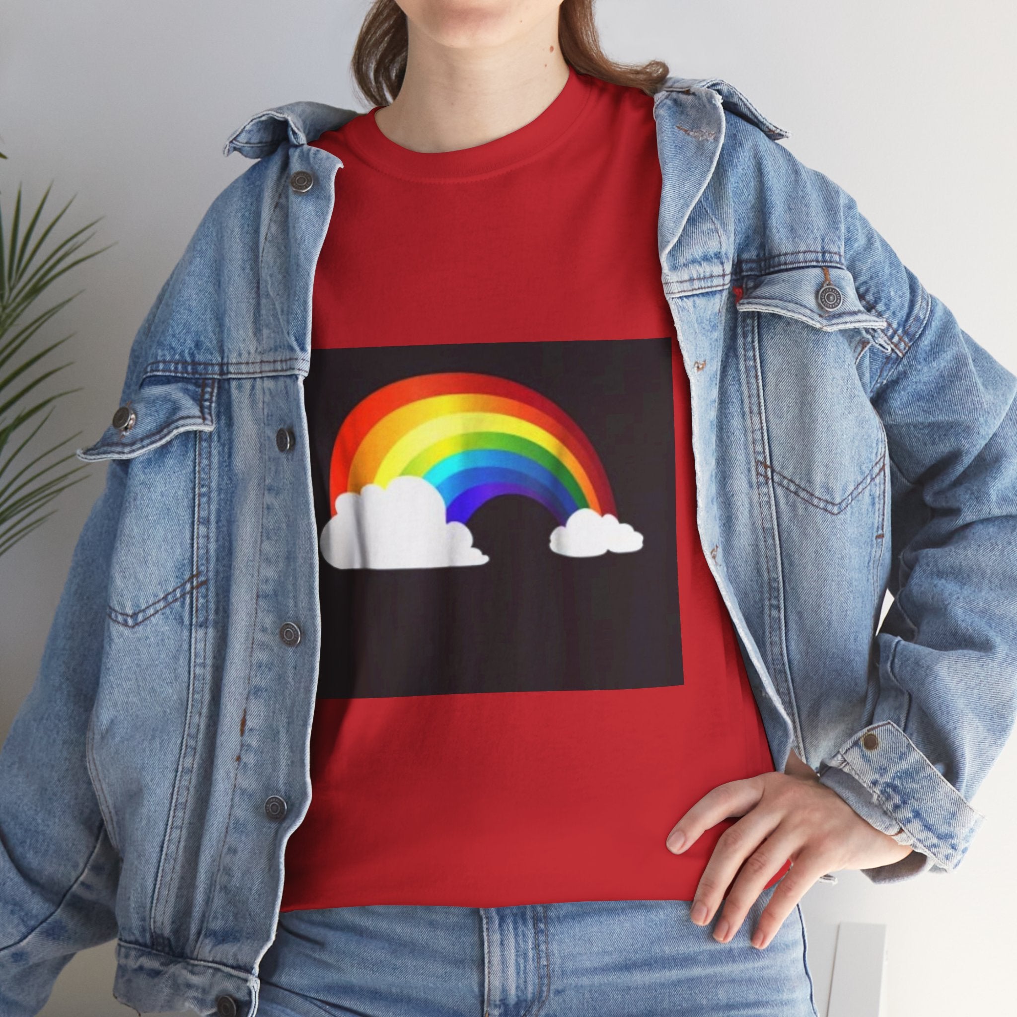 Rainbow Clouds T-Shirt — Bright Pride Graphic Tee