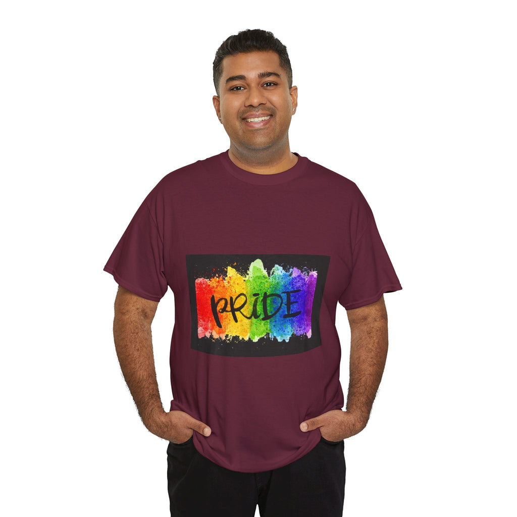 Pride Rainbow Paint Splash T-Shirt