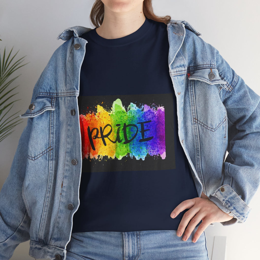 Pride Rainbow Paint Splash T-Shirt