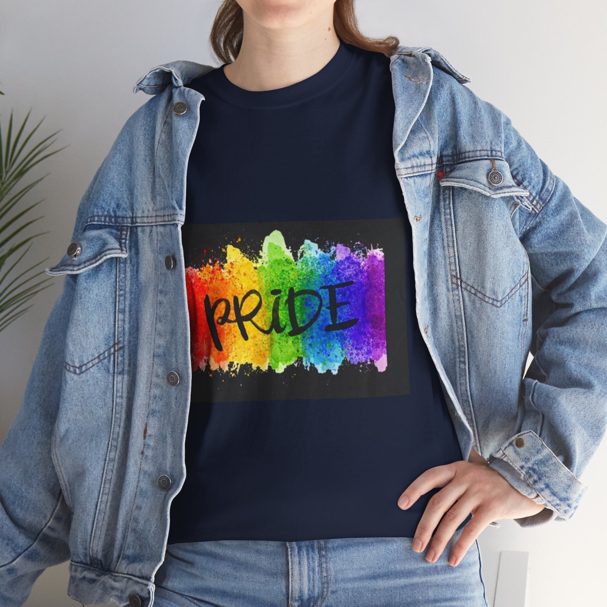 Pride Rainbow Paint Splash T-Shirt