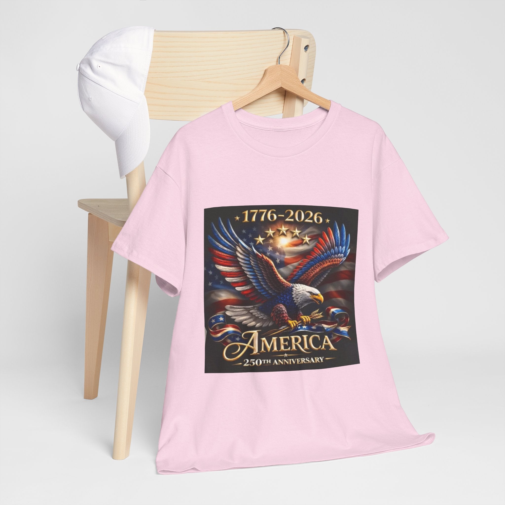 America 250th Anniversary T-Shirt — 1776–2026 Patriotic Eagle Tee