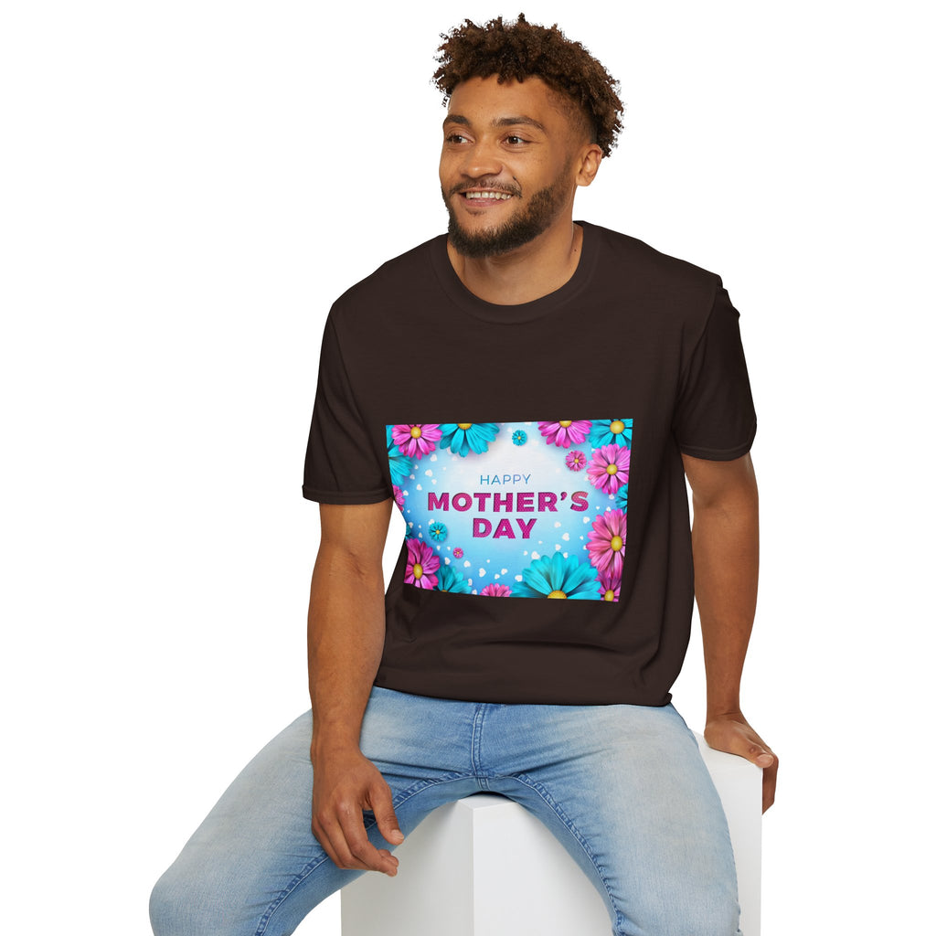Mother's Day Floral T-Shirt — Happy Mother's Day Celebration Tee