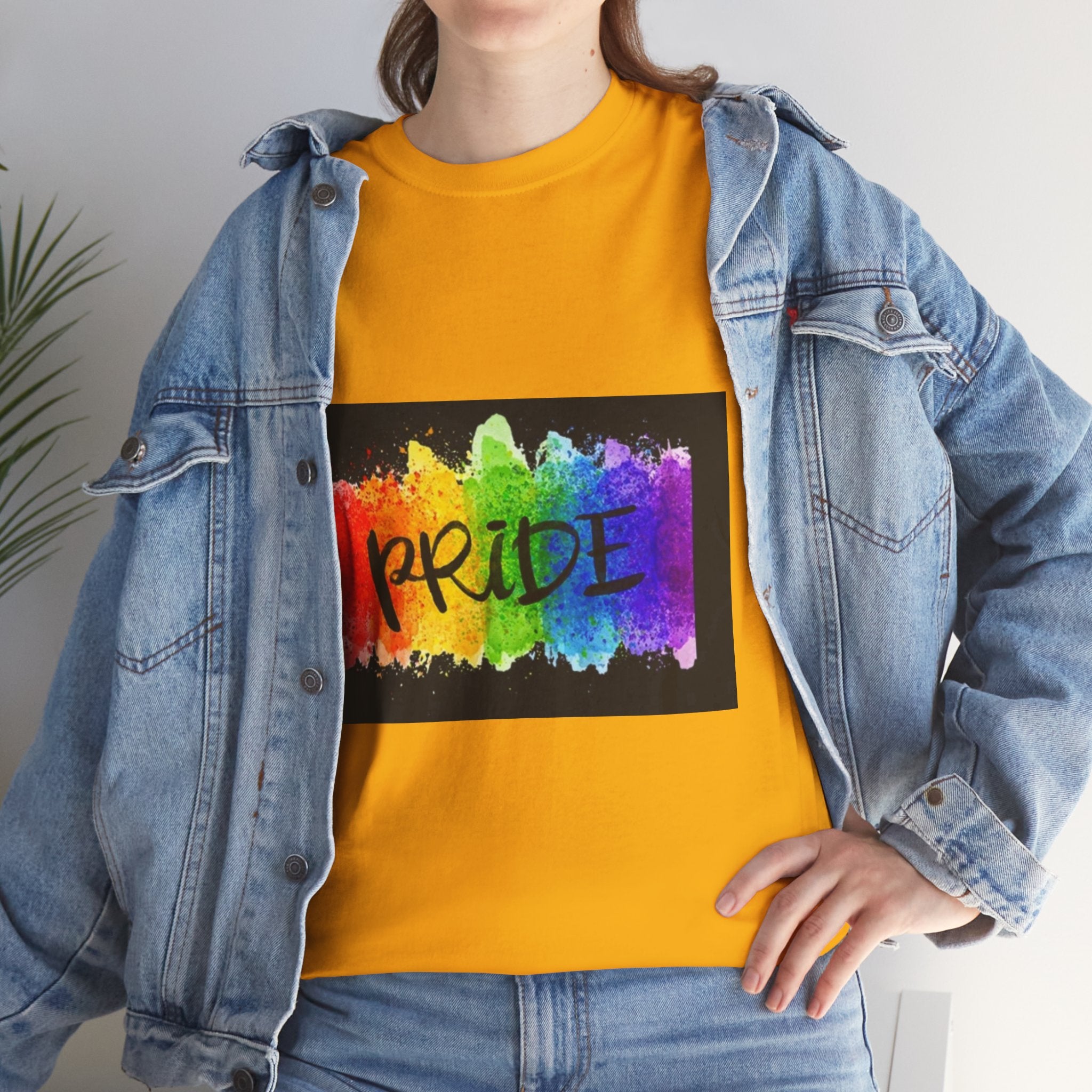 Pride Rainbow Paint Splash T-Shirt