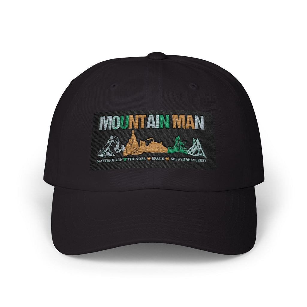 Mountain Man Dad Cap — Embroidered Outdoor Adventure Hat