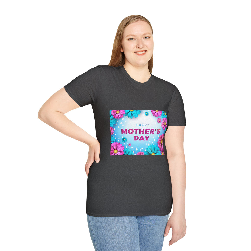 Mother's Day Floral T-Shirt — Happy Mother's Day Celebration Tee