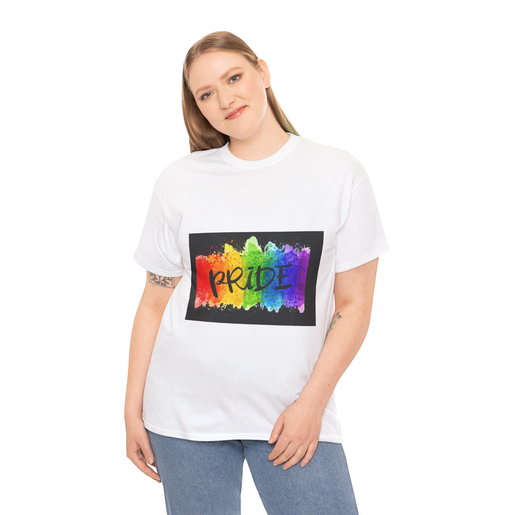 Pride Rainbow Paint Splash T-Shirt
