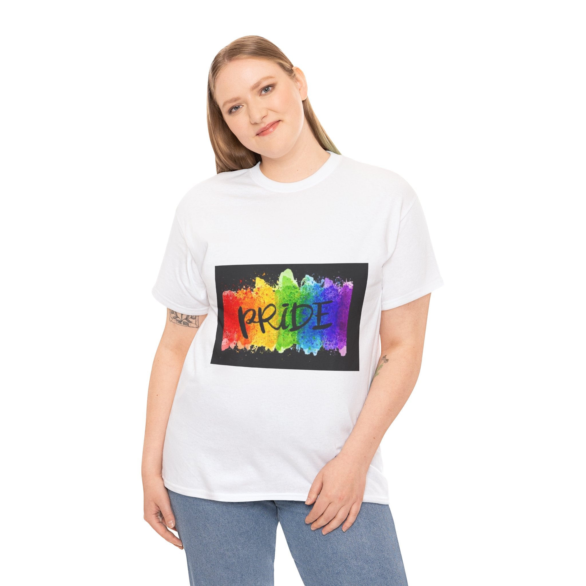 Pride Rainbow Paint Splash T-Shirt