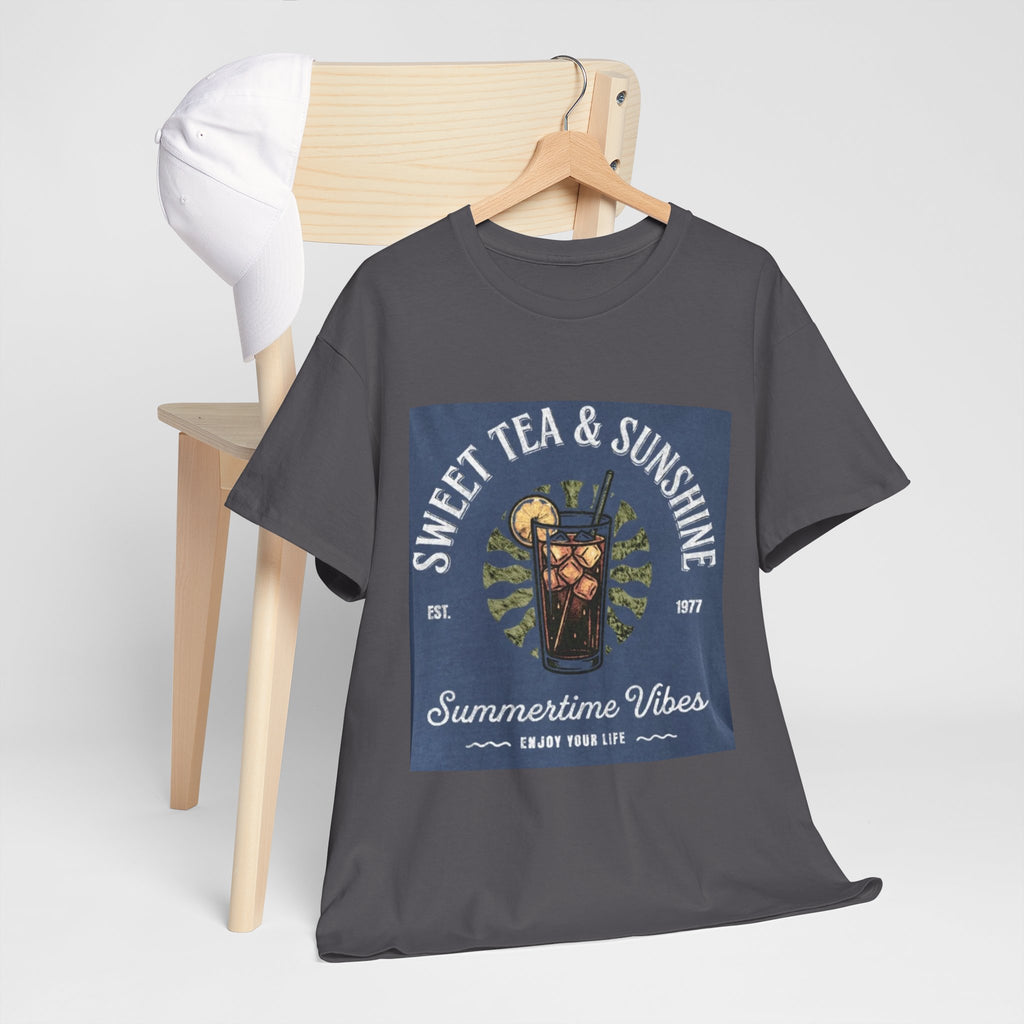 Sweet Tea & Sunshine Tee — Summertime Vibes Iced Tea Graphic T-Shirt