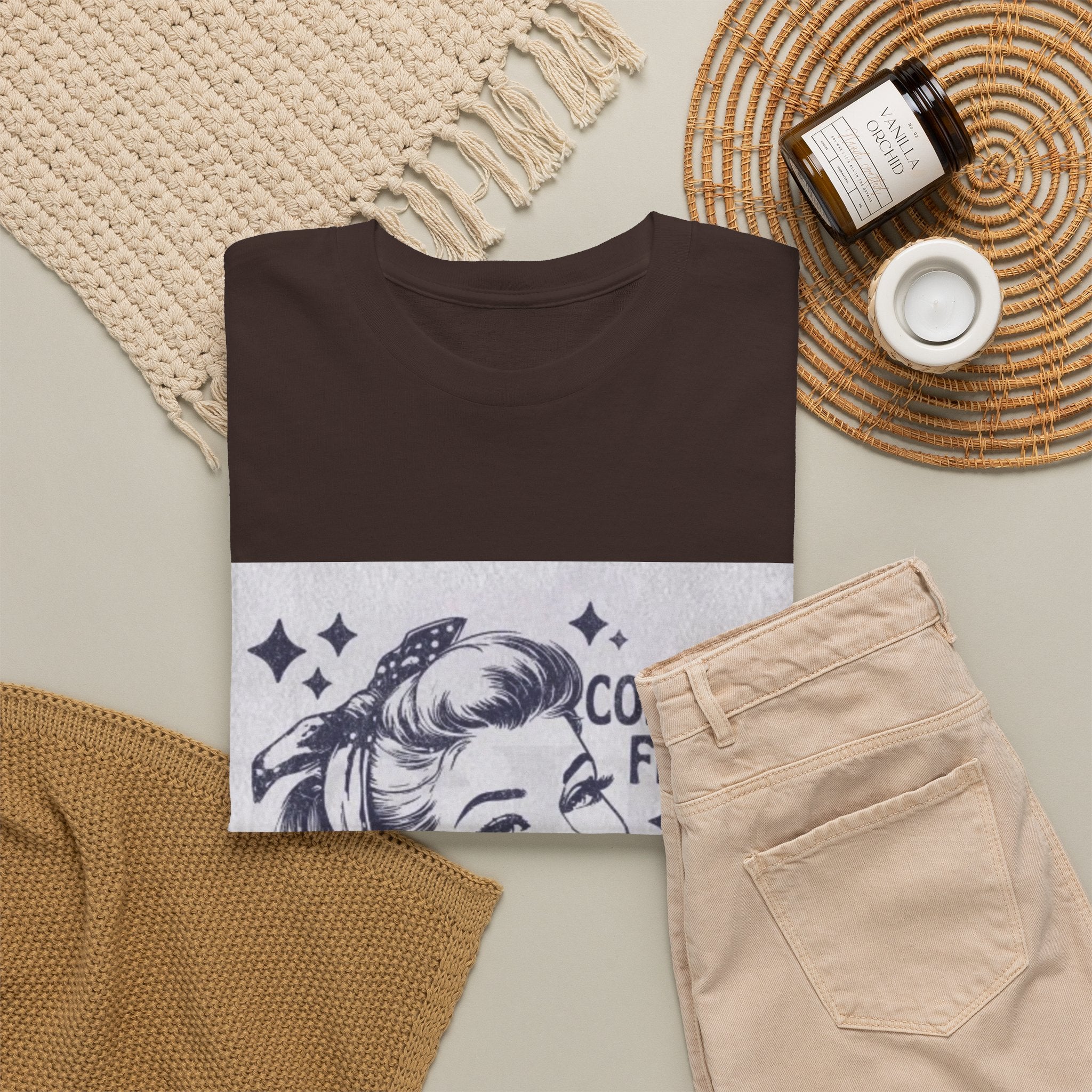 Coffee First Tee — “Coffee First, Your Bullshit Second” Retro Women’s Graphic T‑Shirt