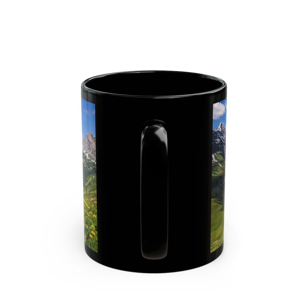 Mountain Lake Scenic Mug — Alpine Landscape Coffee Cup (11oz/15oz)
