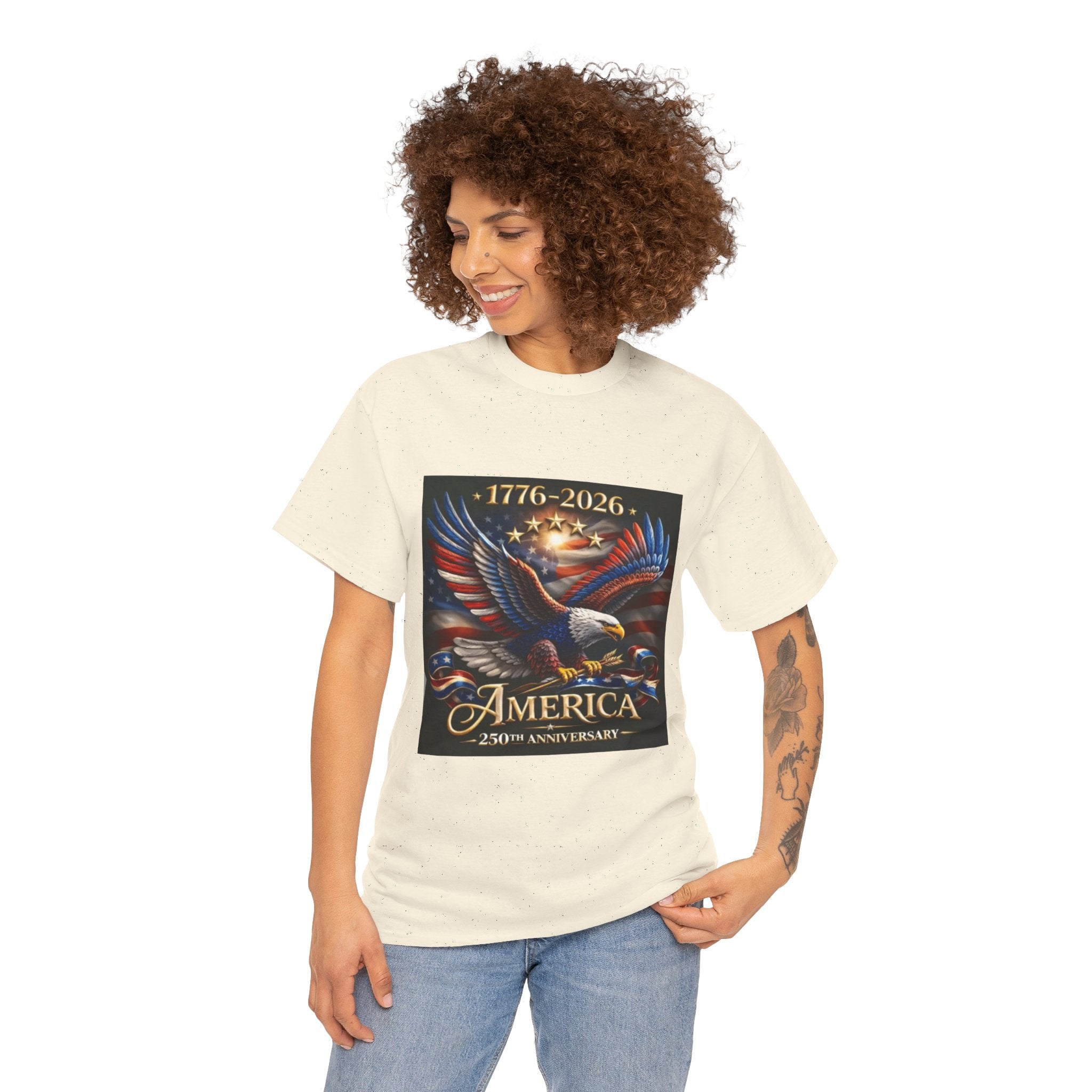 America 250th Anniversary T-Shirt — 1776–2026 Patriotic Eagle Tee