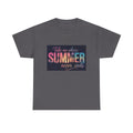 T-Shirt — "Take Me Where Summer Never Ends" Retro Beach Vibes
