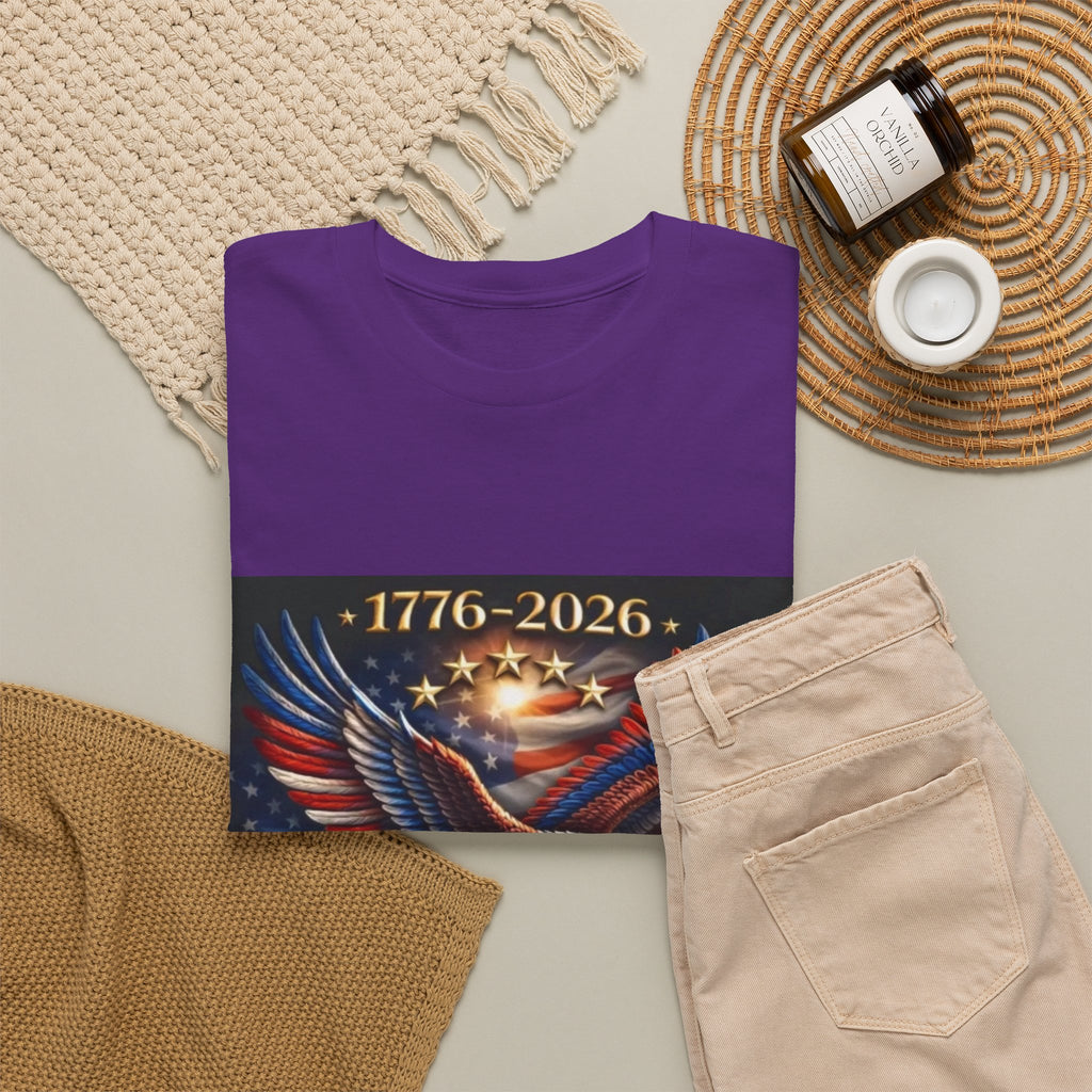 America 250th Anniversary T-Shirt — 1776–2026 Patriotic Eagle Tee
