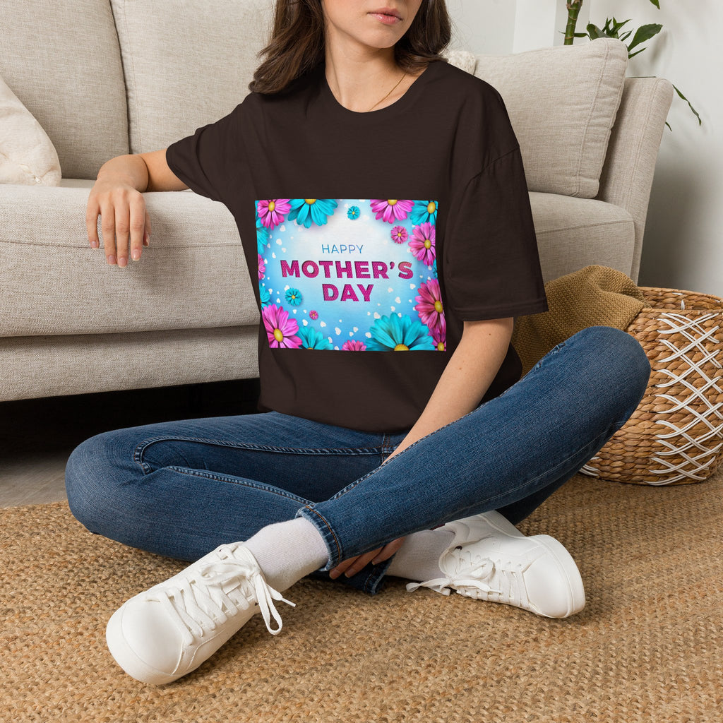 Mother's Day Floral T-Shirt — Happy Mother's Day Celebration Tee