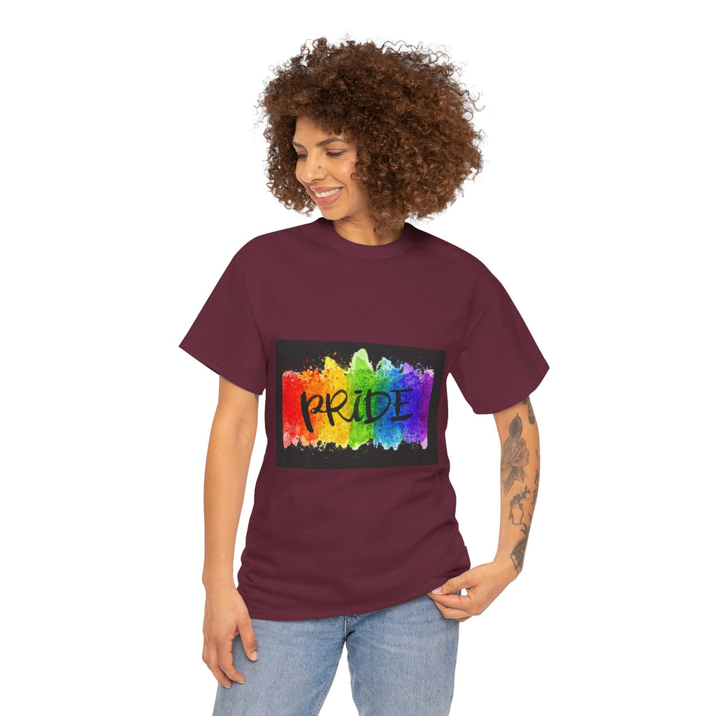 Pride Rainbow Paint Splash T-Shirt