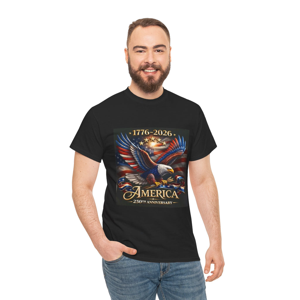 America 250th Anniversary T-Shirt — 1776–2026 Patriotic Eagle Tee