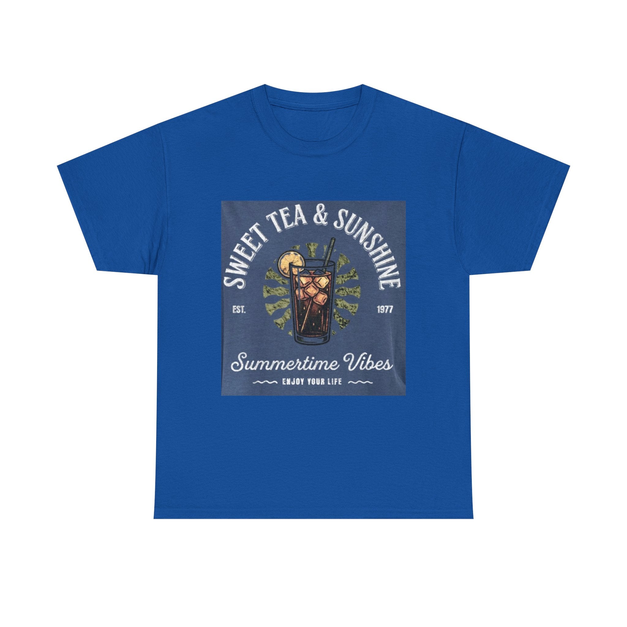 Sweet Tea & Sunshine Tee — Summertime Vibes Iced Tea Graphic T-Shirt
