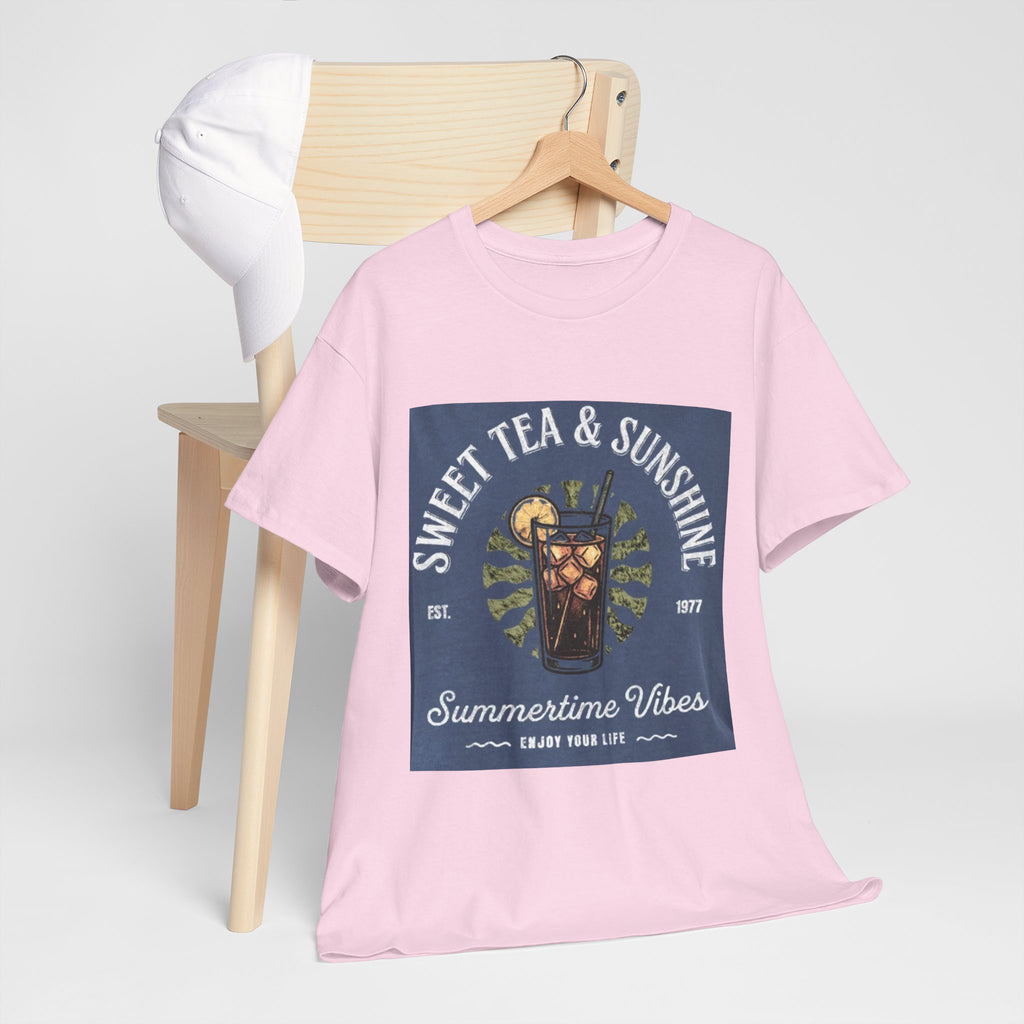 Sweet Tea & Sunshine Tee — Summertime Vibes Iced Tea Graphic T-Shirt