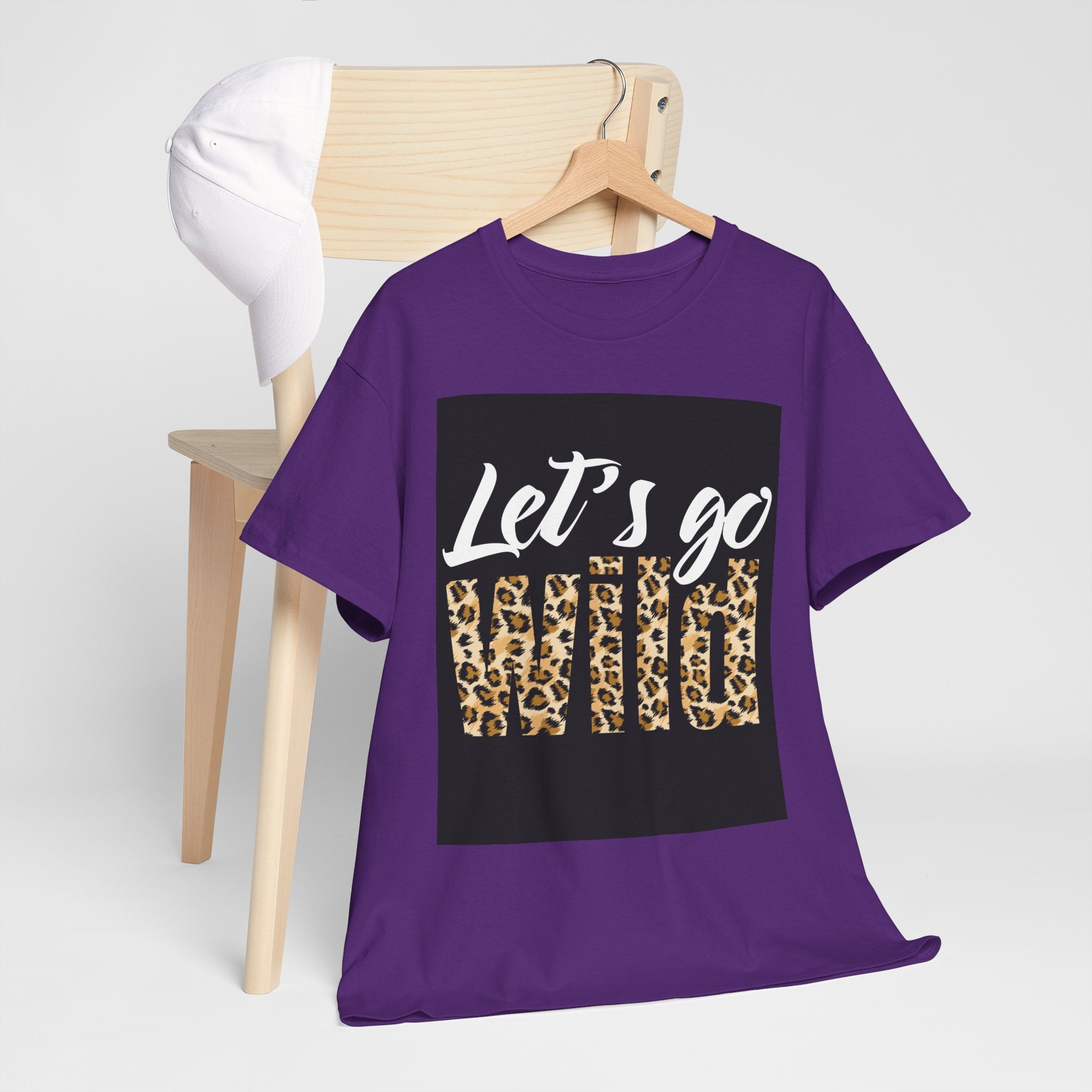 Let's Go Wild Leopard Graphic Tee