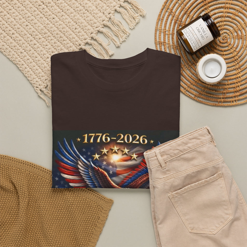America 250th Anniversary T-Shirt — 1776–2026 Patriotic Eagle Tee