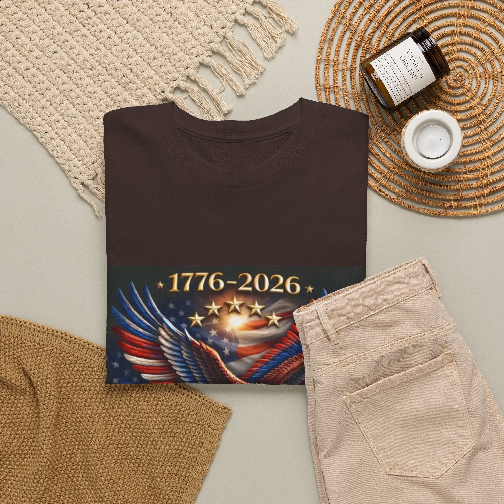 America 250th Anniversary T-Shirt — 1776–2026 Patriotic Eagle Tee