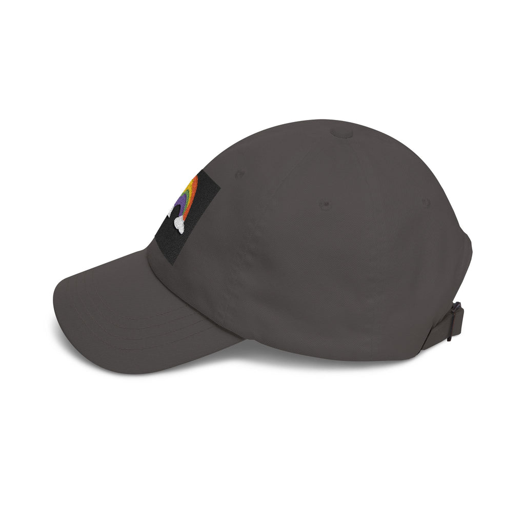 Dad Cap — Embroidered Rainbow Patch Baseball Hat