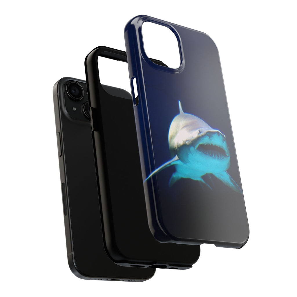 Shark Deep Sea Tough Phone Case — Ocean Predator iPhone Cover