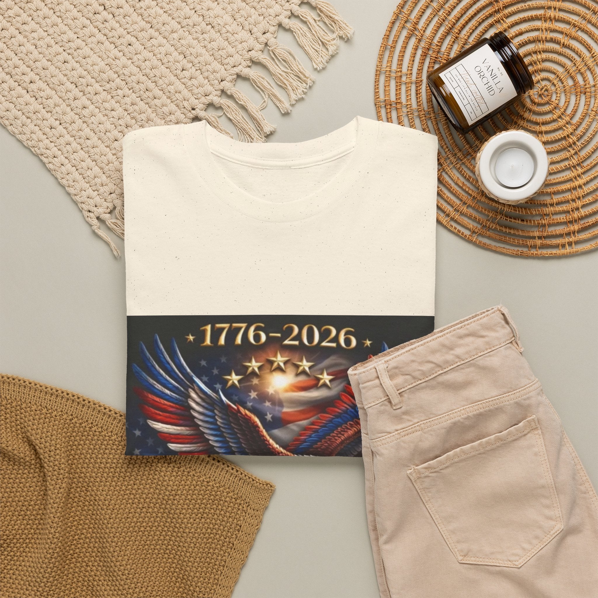 America 250th Anniversary T-Shirt — 1776–2026 Patriotic Eagle Tee